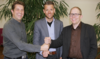 Gründung von healthy+ mit Yves Aeschbacher, Dave Mürner, Daniel Bachmann (v.l.n.r). Gründung von healthy+ mit Yves Aeschbacher, Dave Mürner, Daniel Bachmann (v.l.n.r).